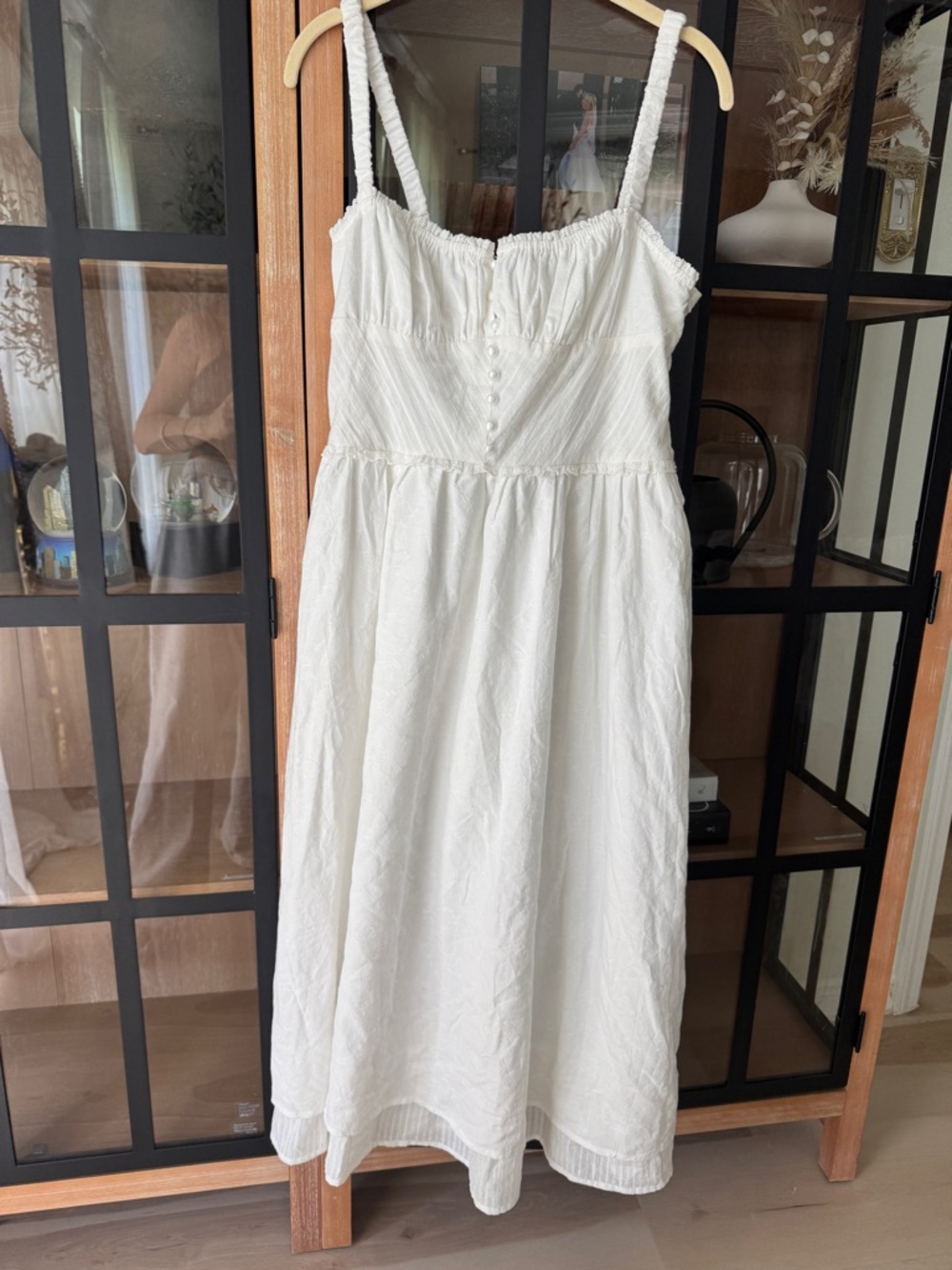 Commense White Midi Sundress - Picture 2 of 14